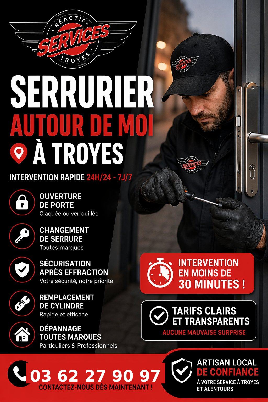 Serrurier autour de moi Troyes